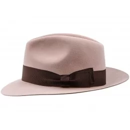 Sombrero de ala grande ancha estilo fedora para hombre de fieltro de conejo sombreroshop sombreros de fieltro