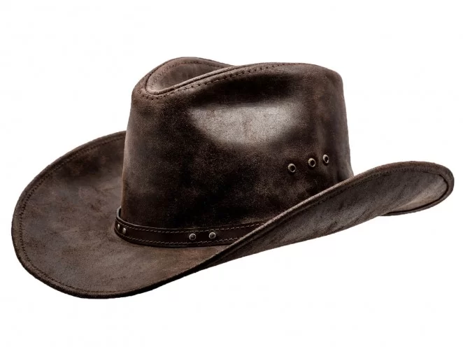 Sombrero vaquero cowboy texano rodeo sheriff rancher bonanza eastwood arriero gaucho pistolero solitario de cuero genuino