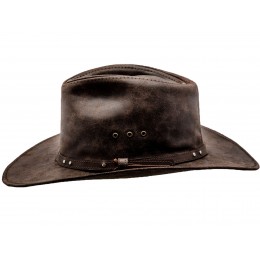 Sombrero vaquero cowboy texano rodeo sheriff rancher bonanza eastwood arriero gaucho pistolero solitario de cuero genuino 2