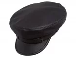 Maciejowka gorra de pescador al estilo griego de cuero genuino gorra marsellesa