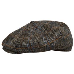 Gorra Peaky Blinders hombre de Harris Tweed escocés de lana pura gorra gatsby