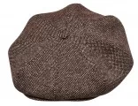 Boina octagonal Peaky Blinders para caballero de otoño de tweed lana gorra urbana