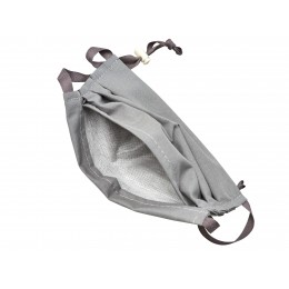 Paquete de 5 mascarillas higienicas reutilizables gris claro de 3 capas. 2