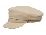 Gorra de pana algodón patrón de yate gorro marinero pesquero sombrero de capitan marina mercante y de recreo