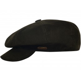 Gorra de golf ciclista camionero newsboy Gavroche vendedor de periódicos copa de ocho piezas triangulares de pana algodón ligero