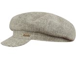 Gorra de Harris Tweed parisina francesa estilosa classica gorra de camionero del nino de los periodicos los mods