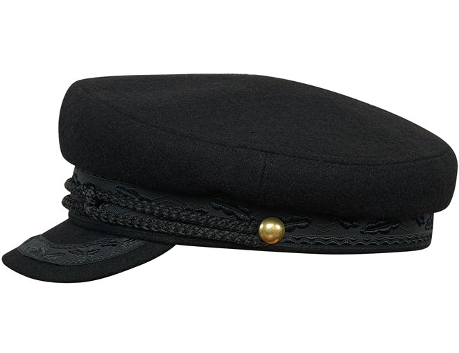 Sombrero de capitán confeccionada en lana gorra tallas grandes hombre gorra pesquero