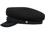 Sombrero de capitán confeccionada en lana gorra tallas grandes hombre gorra pesquero