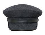Gorra casual de marinero al estilo naval de lana hombre gorra de conductor