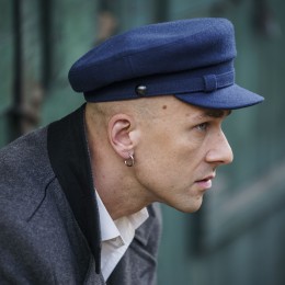 Maciejowka gorra de conductor de tren de lana abrigada de invierno de plato ferroviario gorras coleccionismo 2