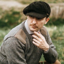 Gorra de golf ciclista camionero newsboy Gavroche vendedor de periódicos copa de ocho piezas triangulares de pana algodón ligero 2