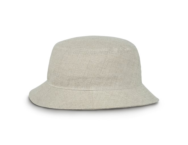 Sombrero veraniego fresco y ligero de ala corta tipo Bucket de cáñamo