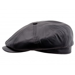 Gorra irlandesa Gatsby newsboy niño repartidor de periódicos noticiero camionero taxista de piel natural