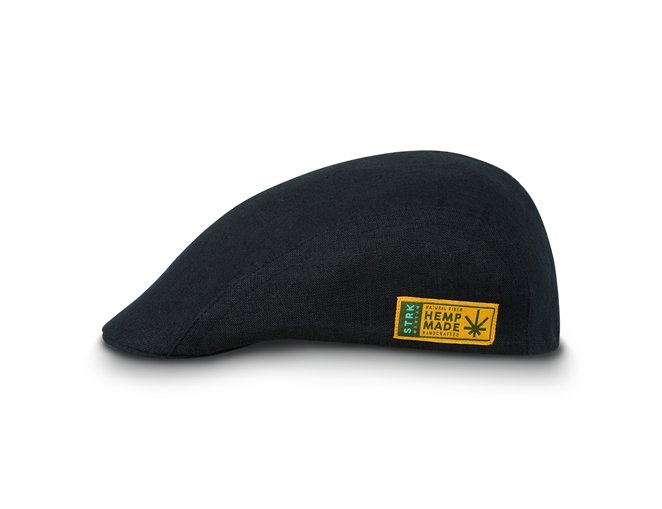 Gorra veraniega de caballero confeccionada en cáñamo fresco y ligero