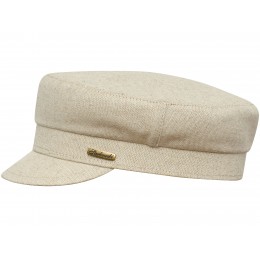 Gorra de hombre verano transpirable gorro de lino con visera gorra newsboy