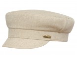Gorra de hombre verano transpirable gorro de lino con visera gorra newsboy