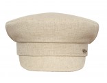 Gorra de hombre verano transpirable gorro de lino con visera gorra newsboy
