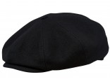 Gorra octagonal para hombre de otoño de lana pura gorra de taxista