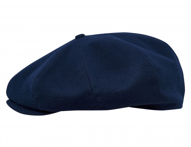 Gorra octagonal para hombre de otoño de lana pura gorra de taxista