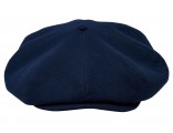 Gorra octagonal para hombre de otoño de lana pura gorra de taxista