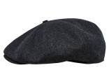 Gorra octagonal para hombre de otoño de lana pura gorra de taxista