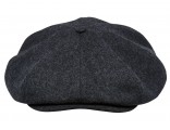Gorra octagonal para hombre de otoño de lana pura gorra de taxista