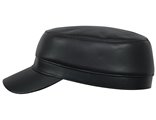 Gorro militar con visera de cuero genuino gorra al estilo patrol militar sombrero béisbol táctico